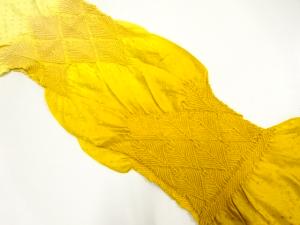 正絹　絞り　帯揚げ